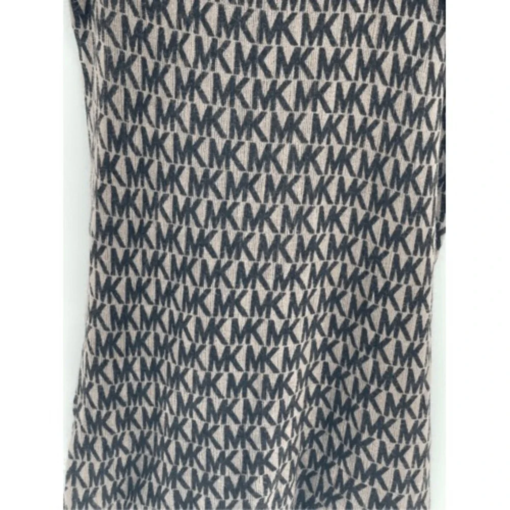 MICHAEL Michael Kors Scarf Infinity Women‎ One Size Brown Black Logo Wrap New